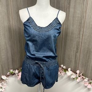 Aeropostale Denim Romper‎